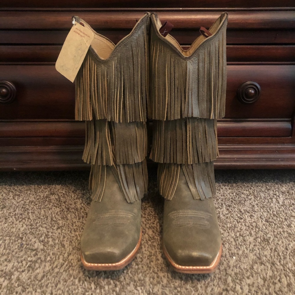 Twisted X Fringe Stepping Out Ladies Boot
